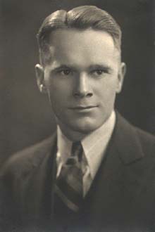 Harvey W. Riddle - 1930 - wedding portrait